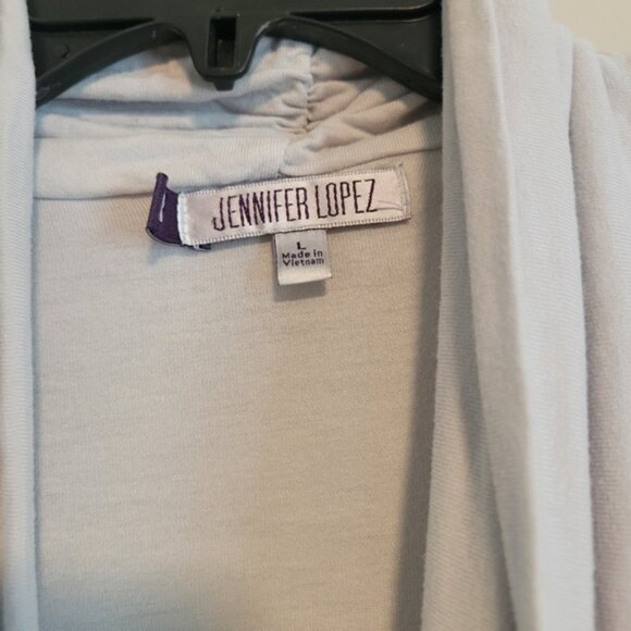 Jennifer Lopez Sleeveless Top Light Gray Size Large - Picture 3 of 4